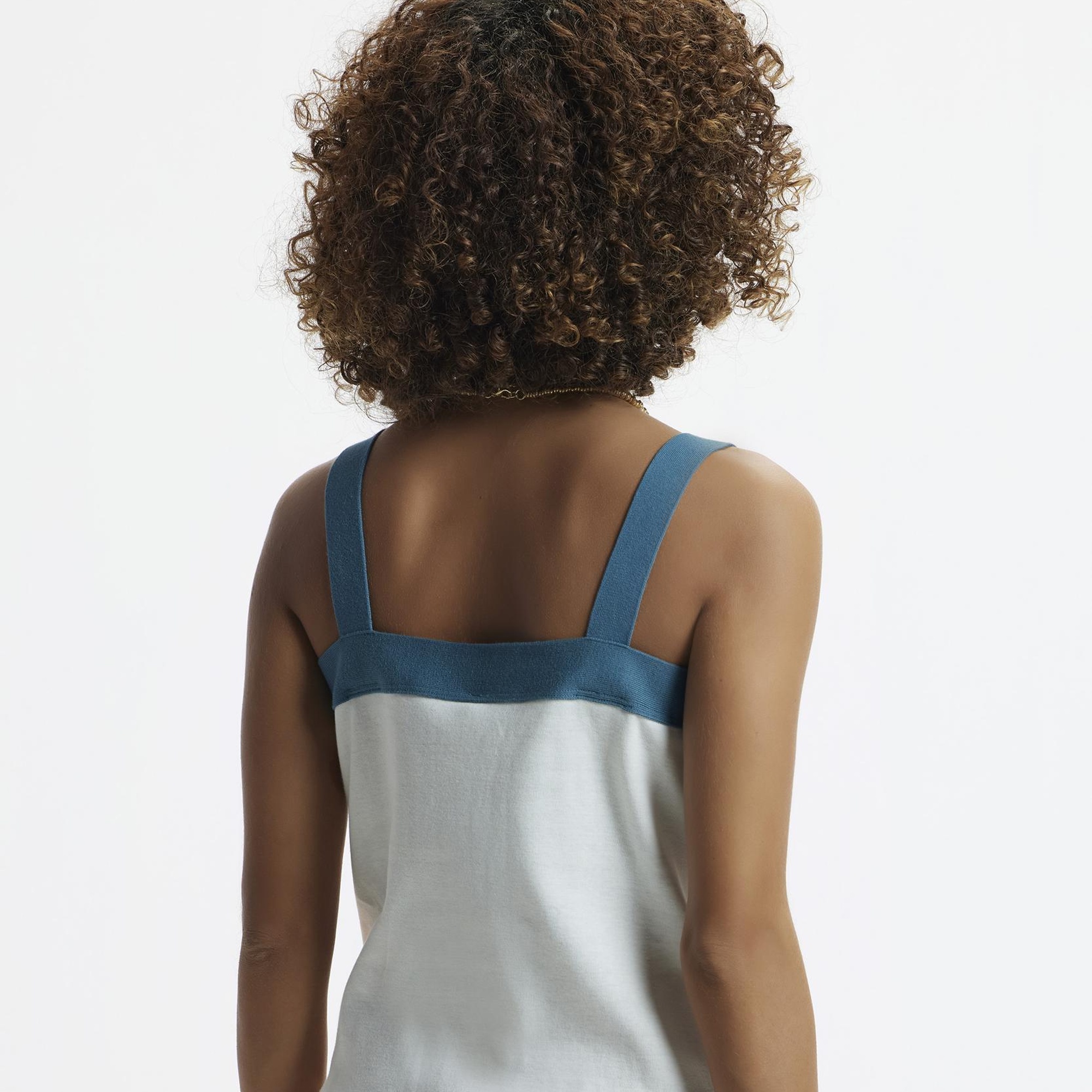 YARGICI Askılı Triko Blüz