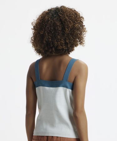  YARGICI Askılı Triko Blüz