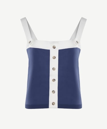  YARGICI Askılı Triko Blüz