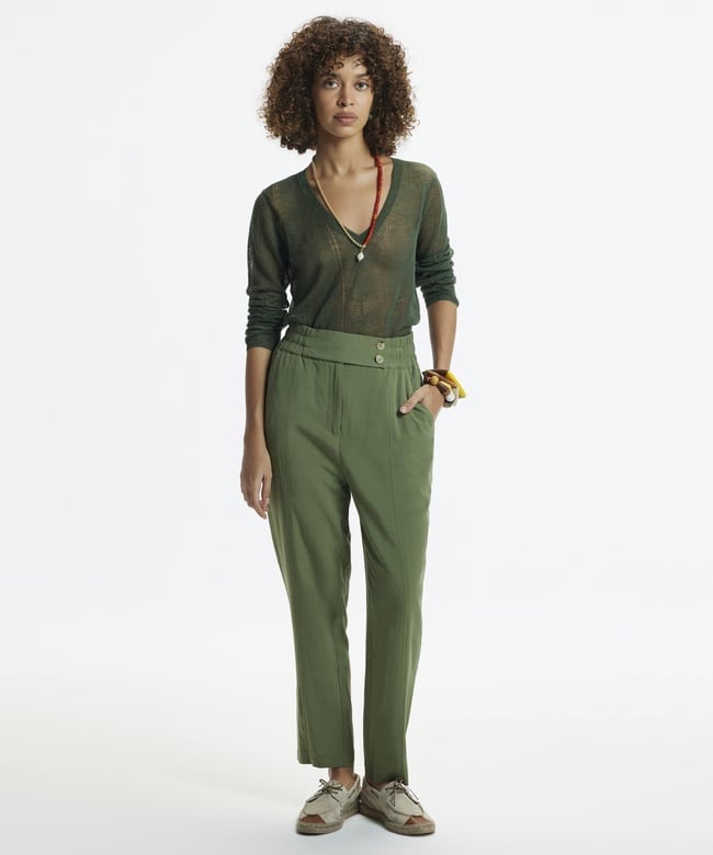  YARGICI V Yaka Uzun Kollu Triko