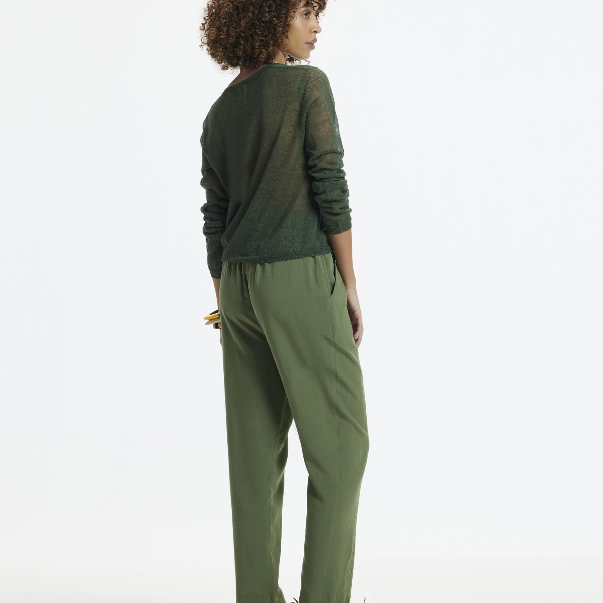 YARGICI V Yaka Uzun Kollu Triko