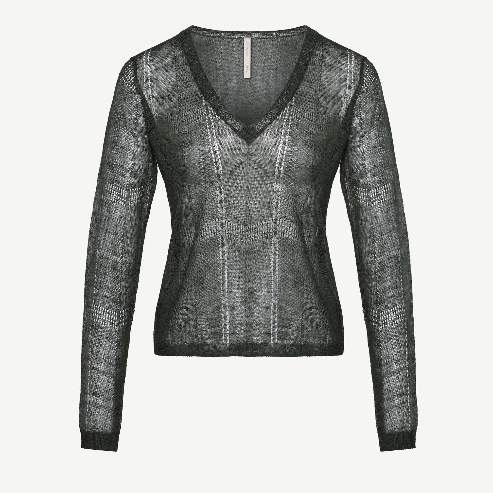 YARGICI V Yaka Uzun Kollu Triko