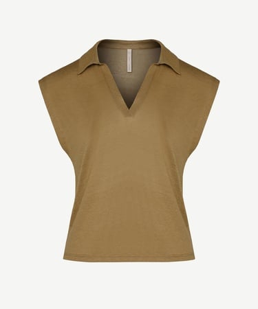  YARGICI Polo Yaka Rahat Kalıp Tshirt