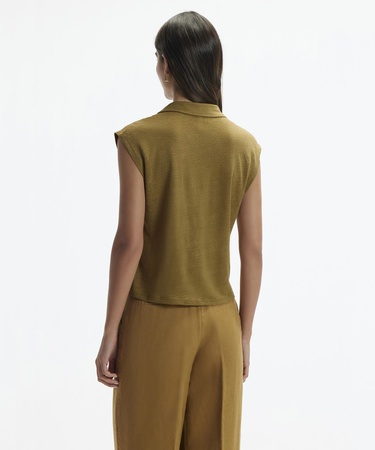  YARGICI Polo Yaka Rahat Kalıp Tshirt