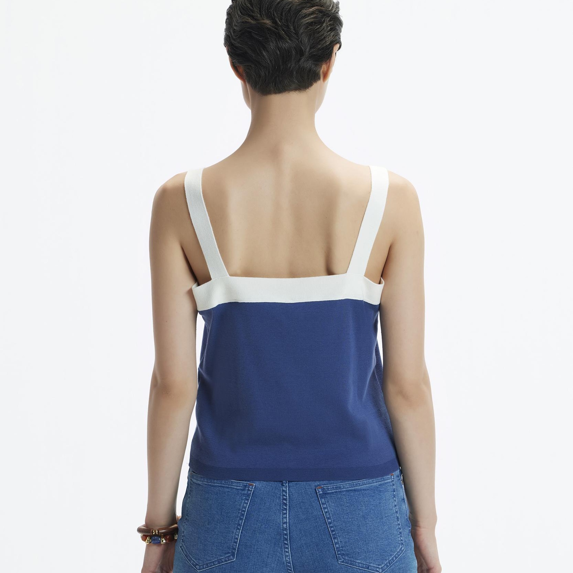 YARGICI Askılı Triko Blüz