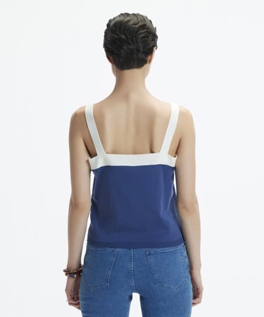  YARGICI Askılı Triko Blüz