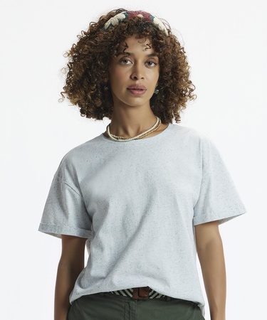  YARGICI Kolu Katlamalı Kısa Kollu T-Shirt