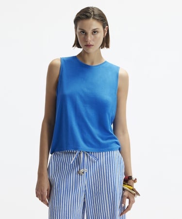  YARGICI Kolsuz Sırt Detaylı T-Shirt