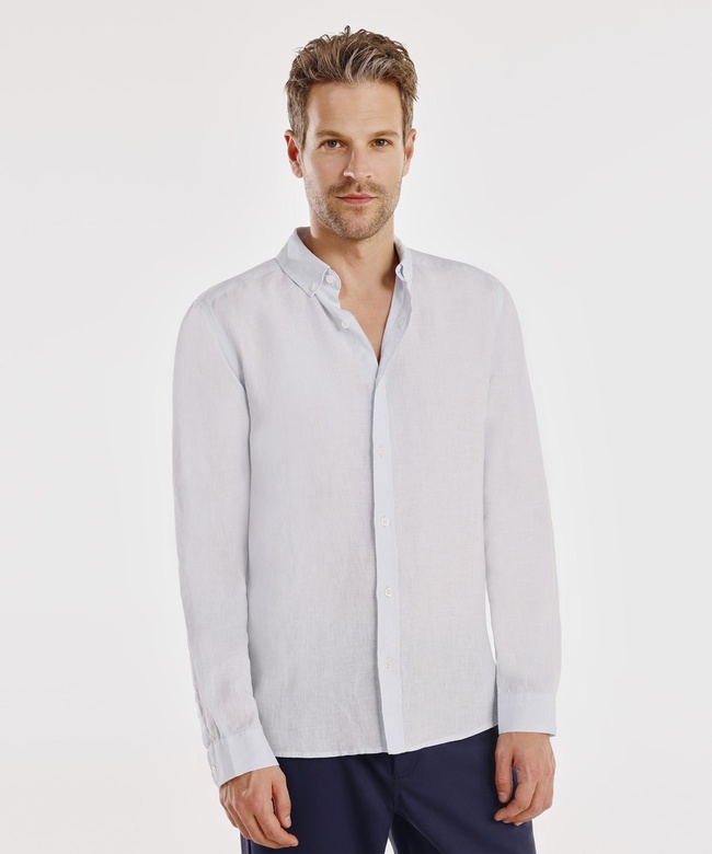  YARGICI Regular Fit Keten Gömlek