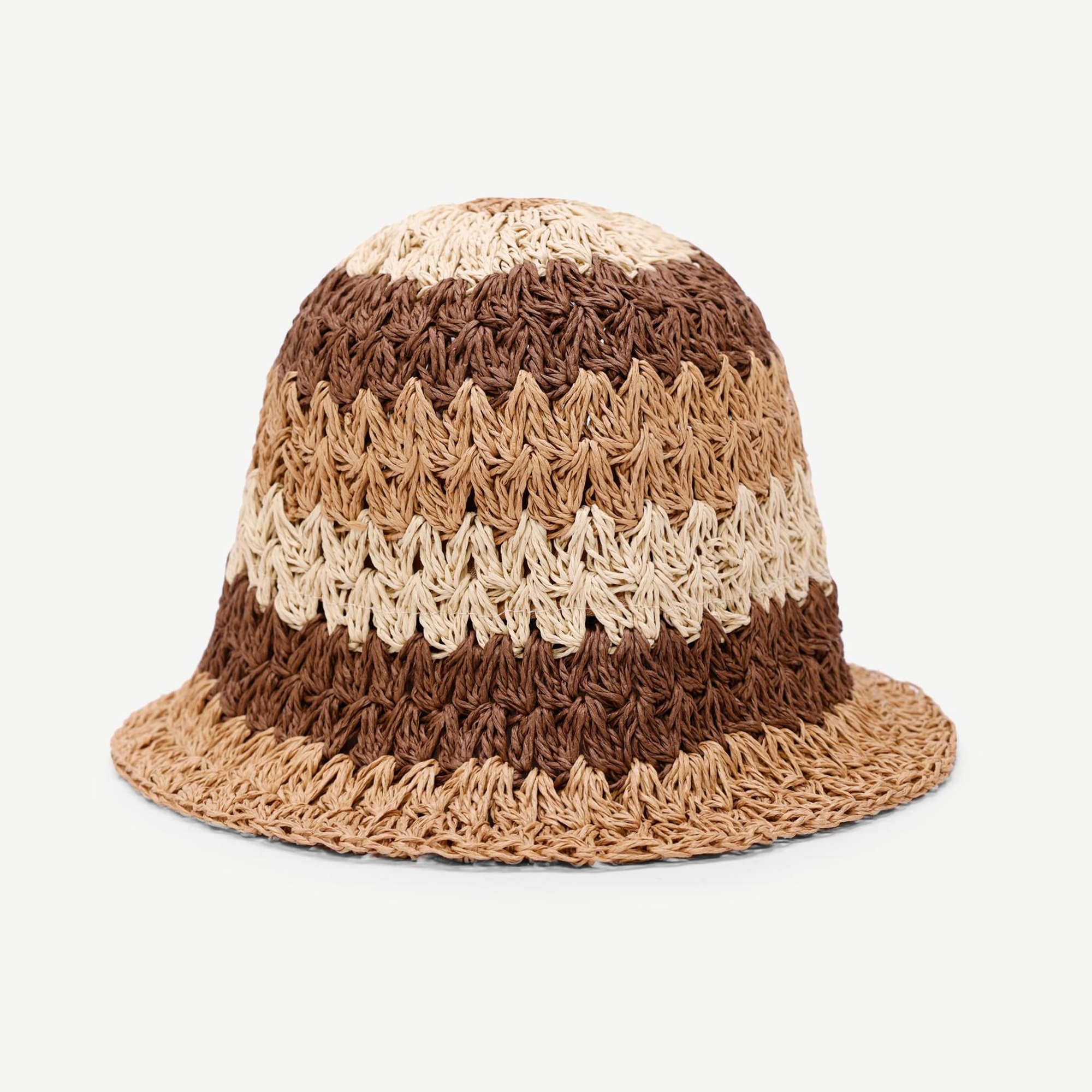 YARGICI Çok Renkli Hasır Şapka