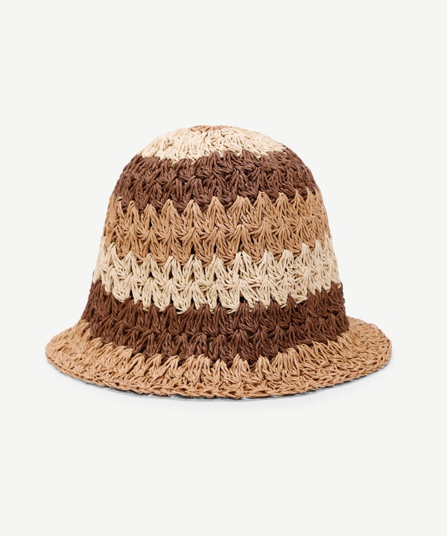  YARGICI Çok Renkli Hasır Şapka