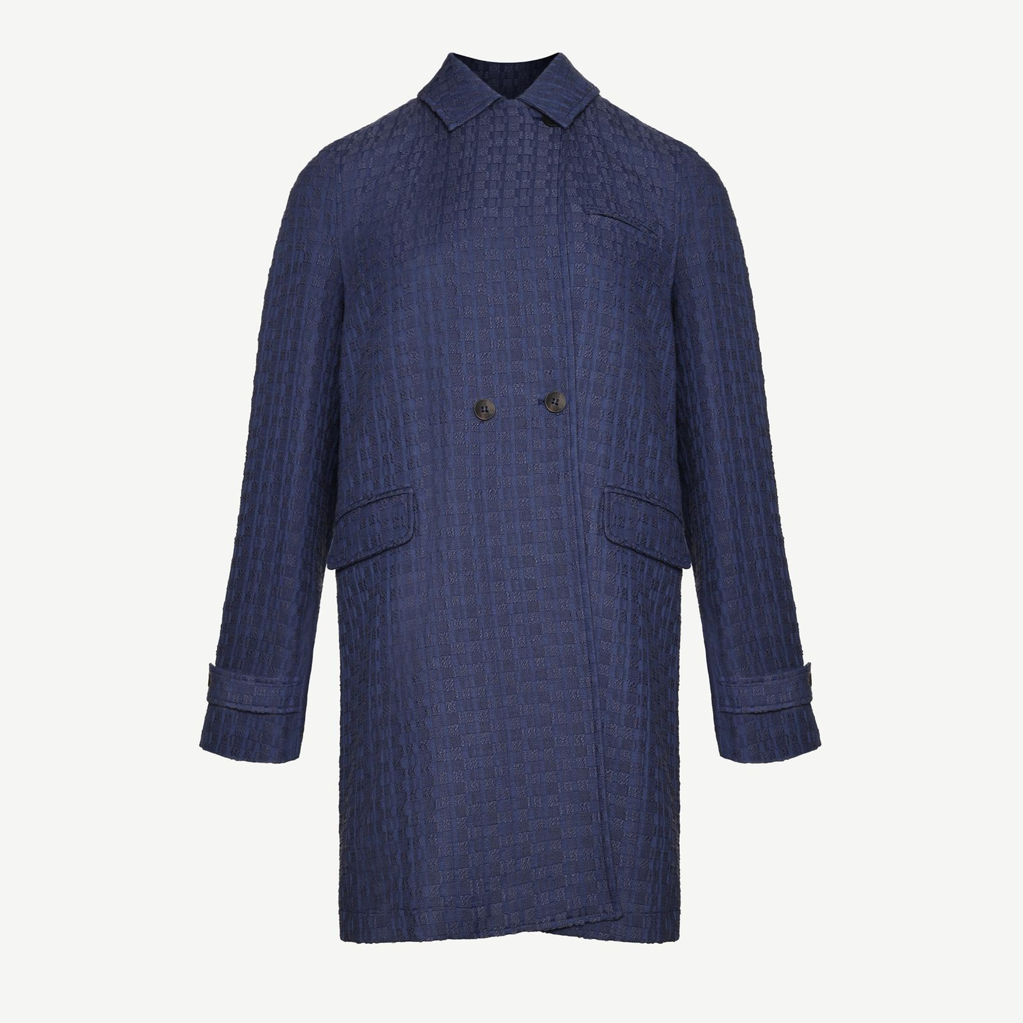 YARGICI Kapak Cepli Apolet Manşetli Kırlangıç Yaka Pardösü