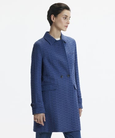  YARGICI Kapak Cepli Apolet Manşetli Kırlangıç Yaka Pardösü