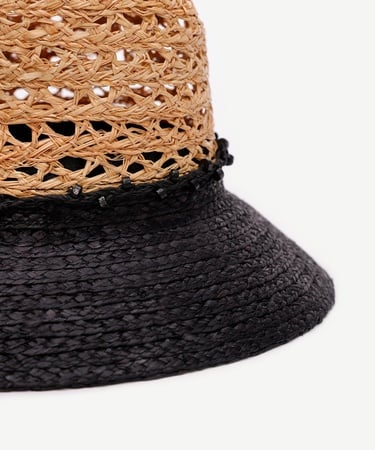  YARGICI El Örgüsü Hasır Şapka