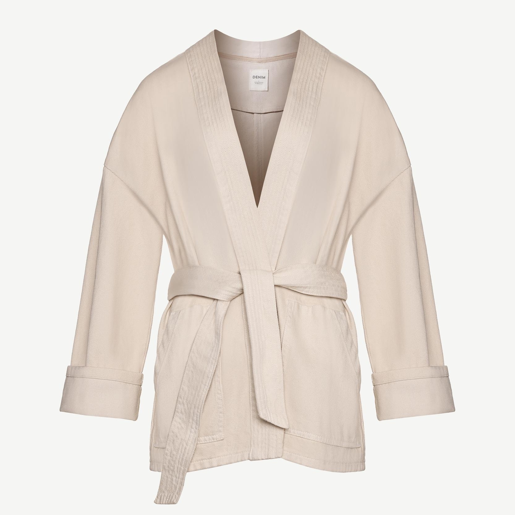 YARGICI Kemer Detaylı Non Denim Pardösü