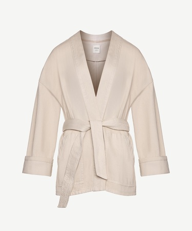  YARGICI Kemer Detaylı Non Denim Pardösü