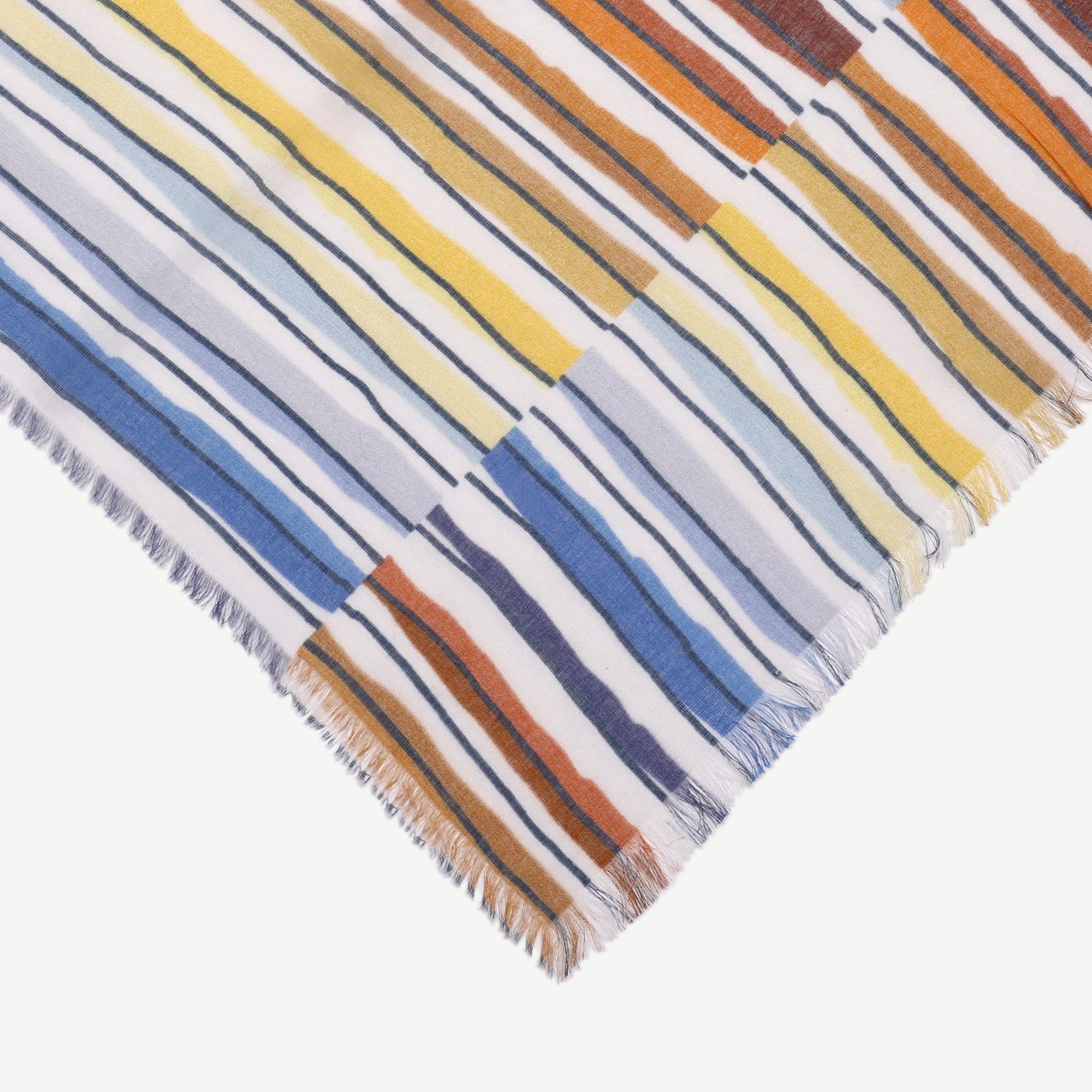 YARGICI Çizgili Şal