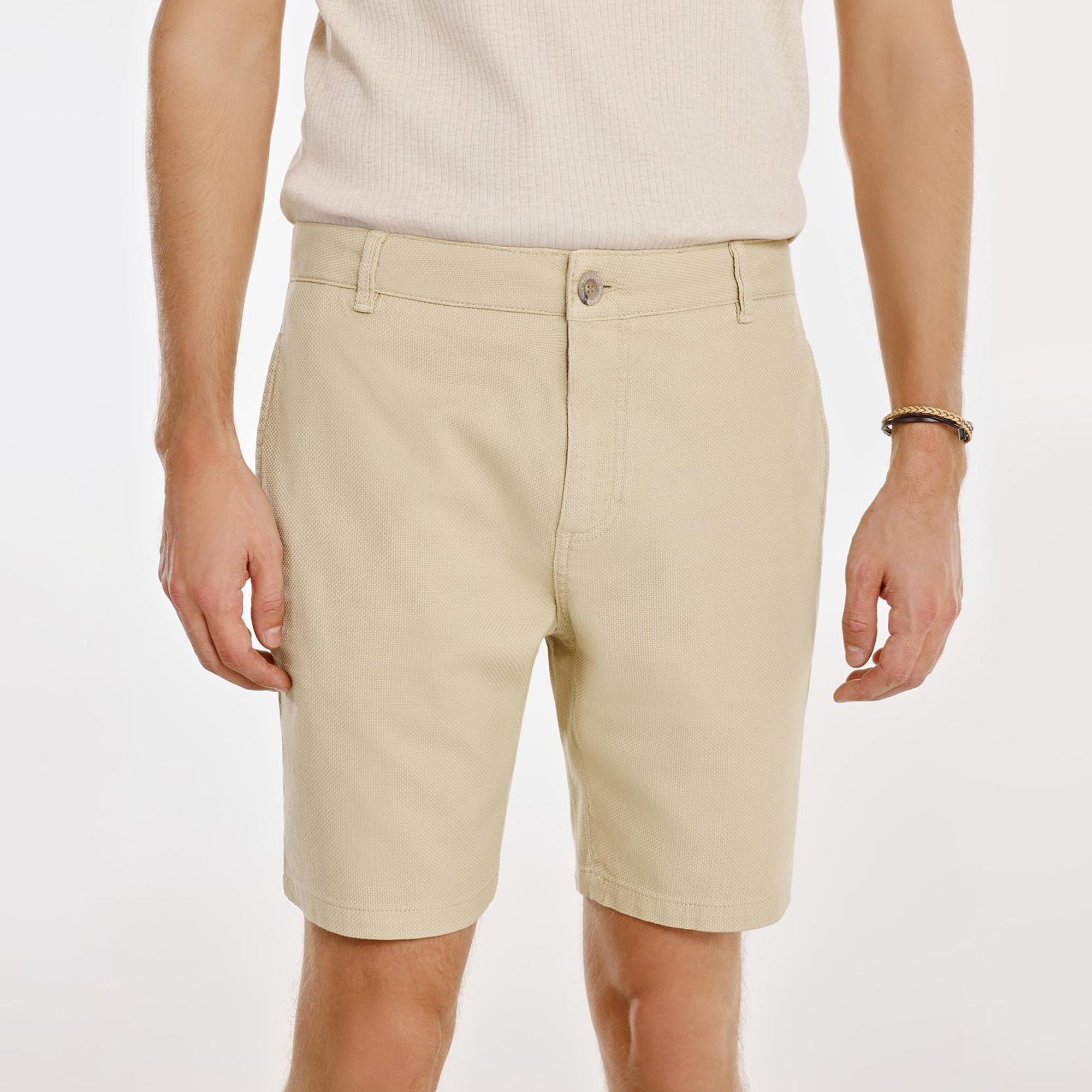 YARGICI Klasik Kesim Bermuda Şort