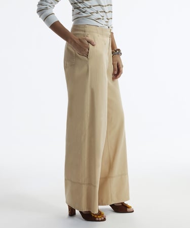  YARGICI Geniş Paça Yüksek Belli Pantolon