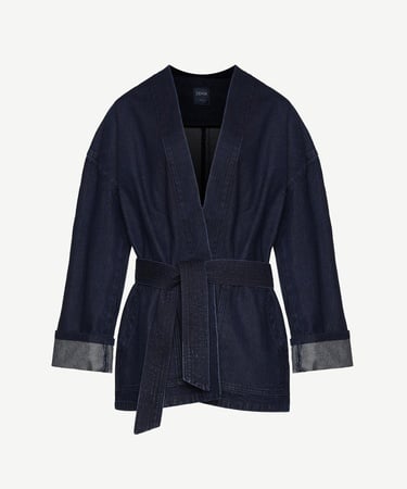  YARGICI Kemer Detaylı Non Denim Pardösü