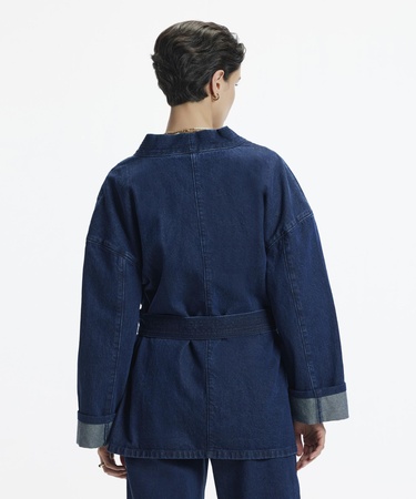  YARGICI Kemer Detaylı Non Denim Pardösü