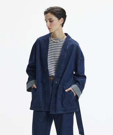  YARGICI Kemer Detaylı Non Denim Pardösü