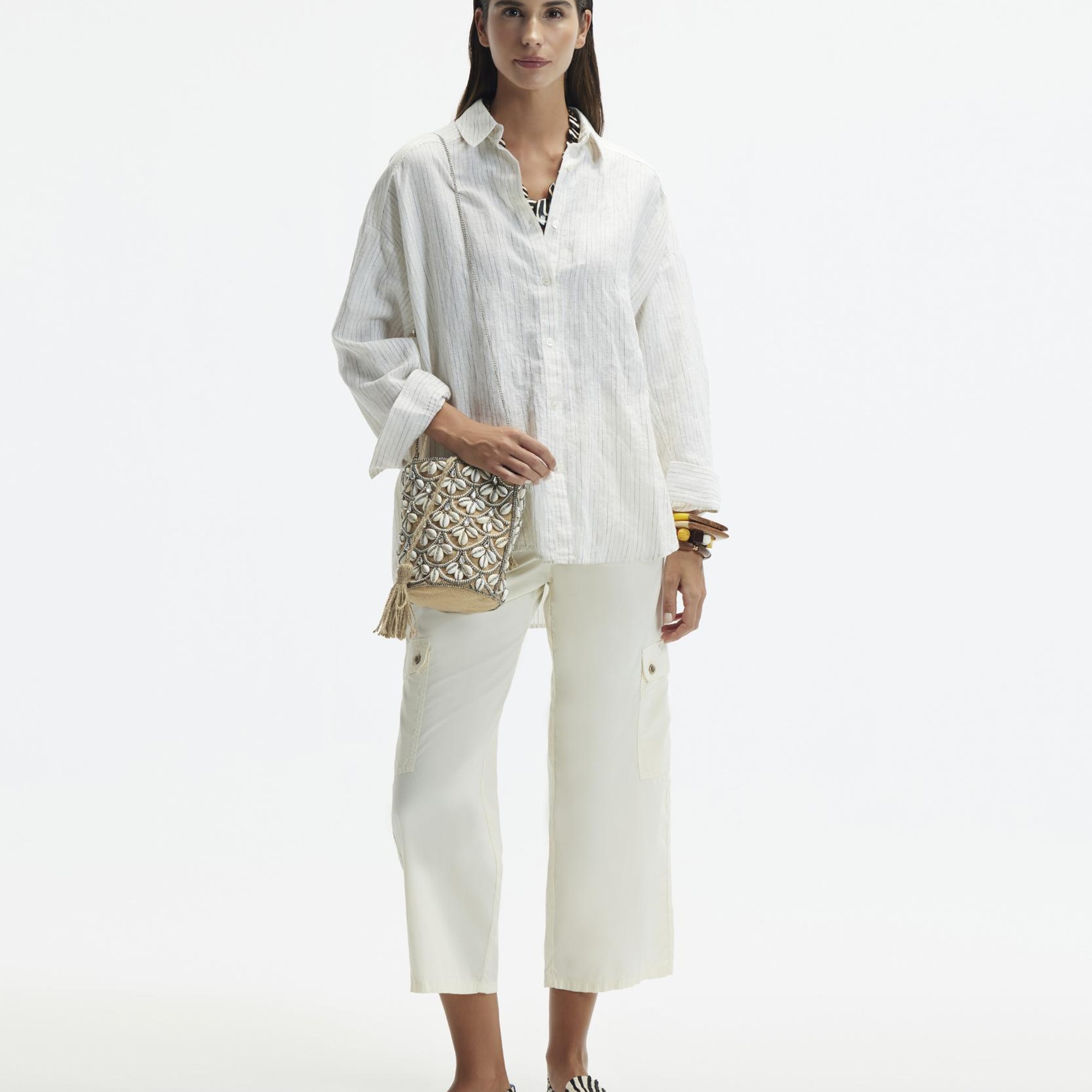 YARGICI Kargo Cep Detaylı Bol Kesim Pantolon