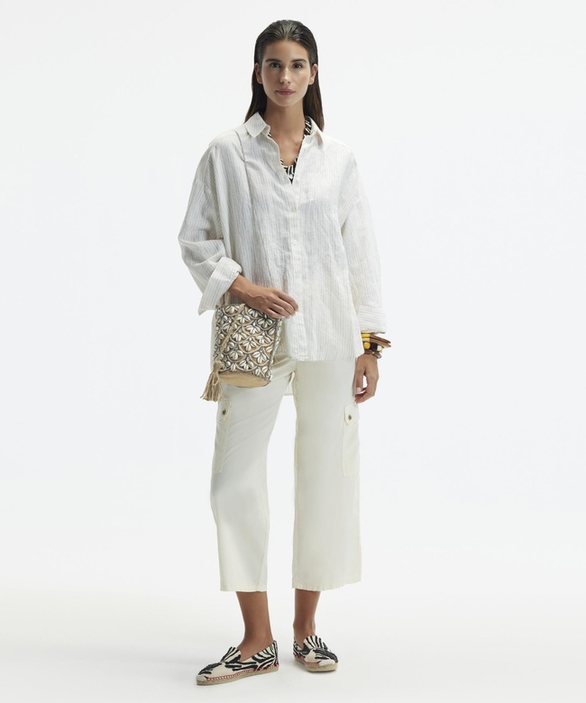  YARGICI Kargo Cep Detaylı Bol Kesim Pantolon