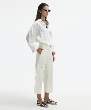  YARGICI Kargo Cep Detaylı Bol Kesim Pantolon