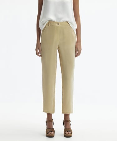  YARGICI Dar Paça Cropped Pantolon