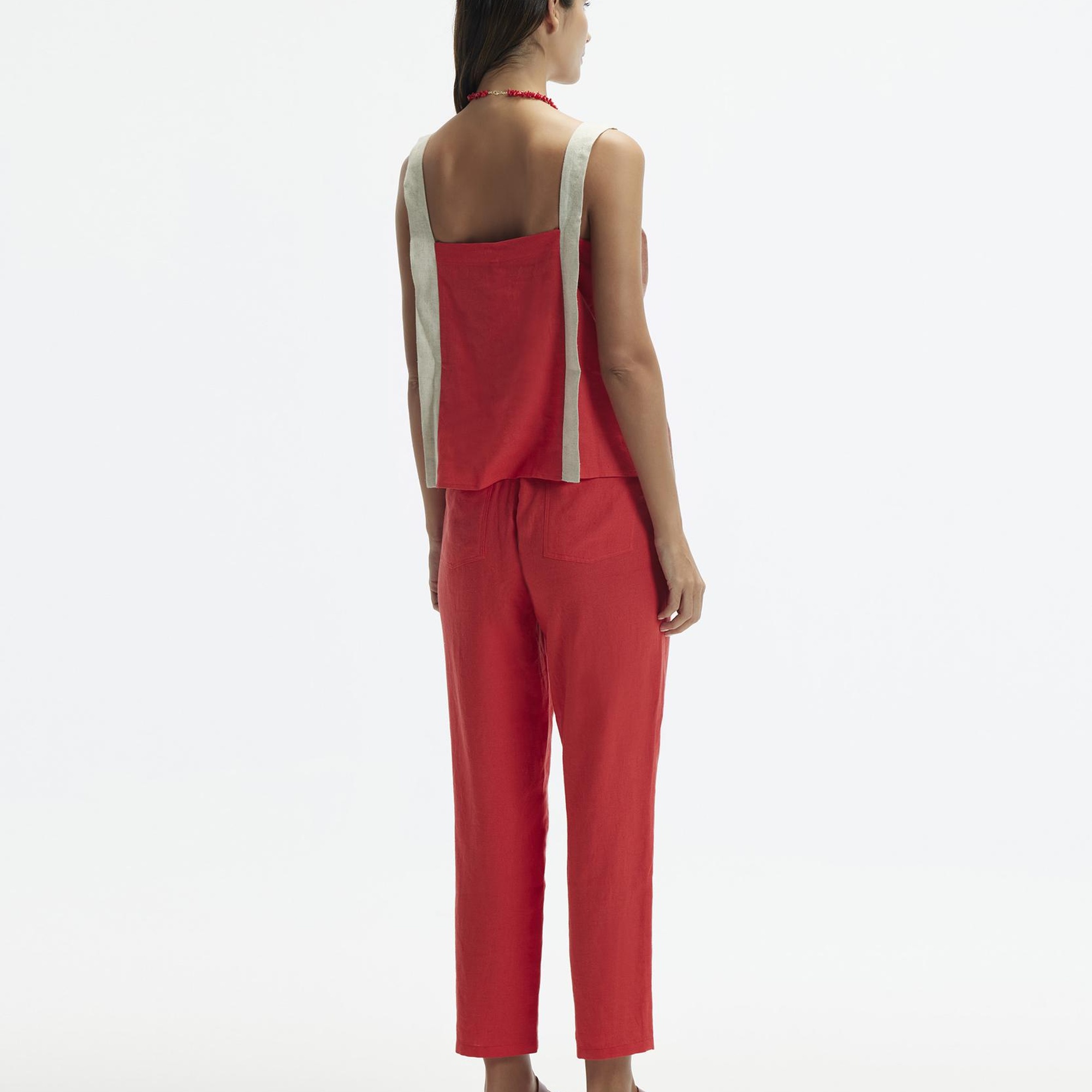 YARGICI Havuç Kesim Düğmeli Pantolon