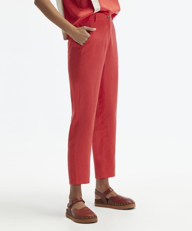  YARGICI Havuç Kesim Düğmeli Pantolon