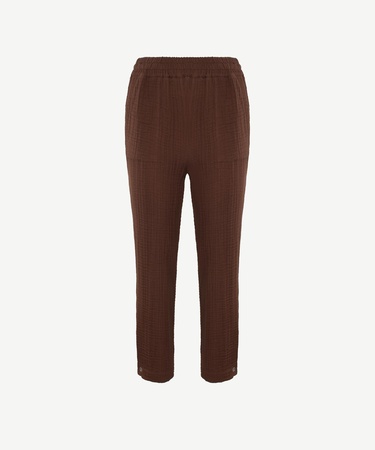  YARGICI Düz Kesim Beli Lastikli Pantolon