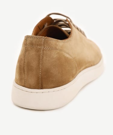  YARGICI Klasik Renk Detaylı Deri Spor Ayakkabı