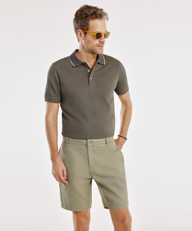  YARGICI Klasik Kesim Bermuda Şort