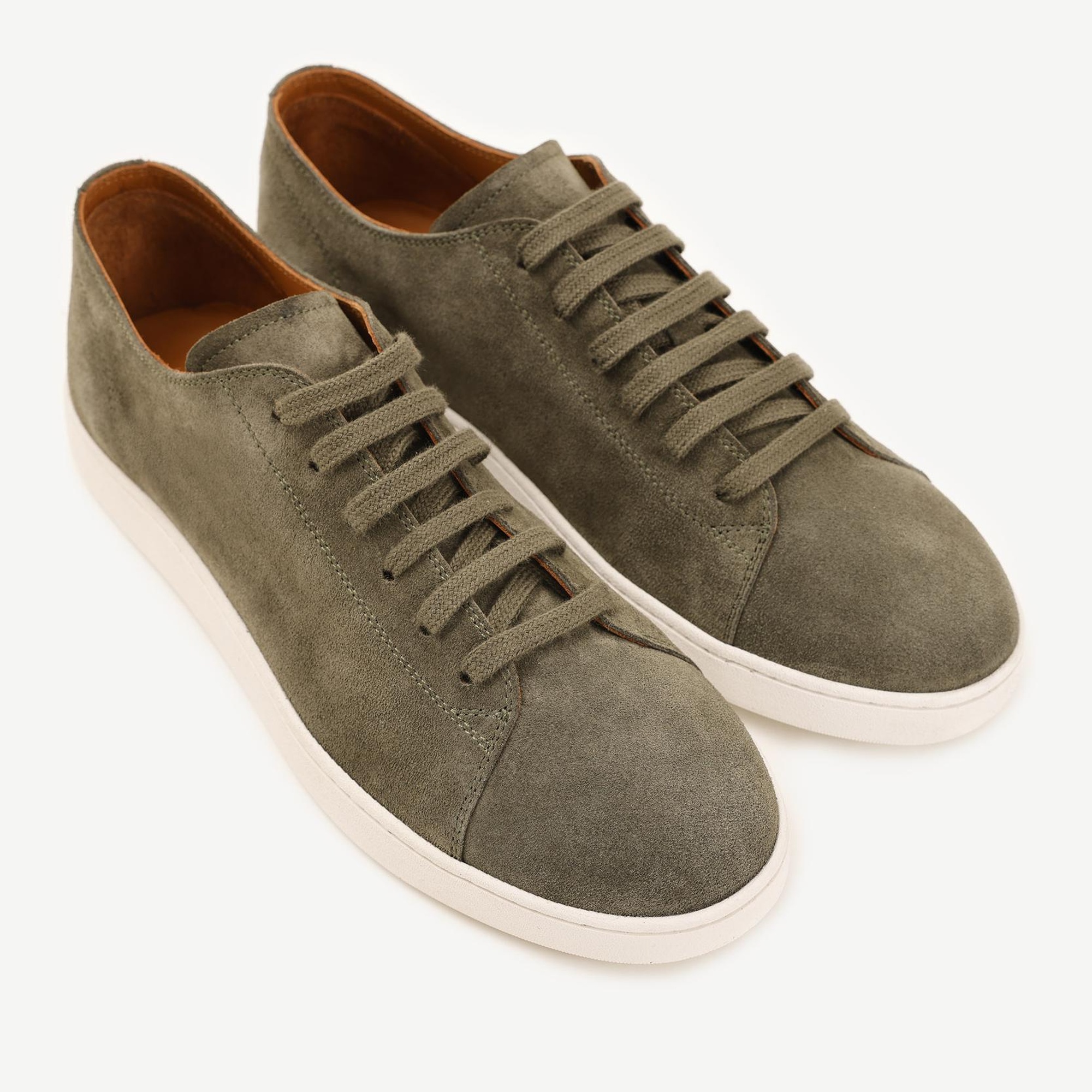 YARGICI Klasik Renk Detaylı Deri Spor Ayakkabı