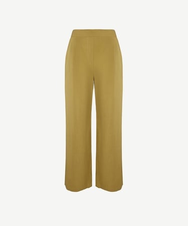  YARGICI Düz Kalıp Cepli Yandan Fermuarlı Pantolon