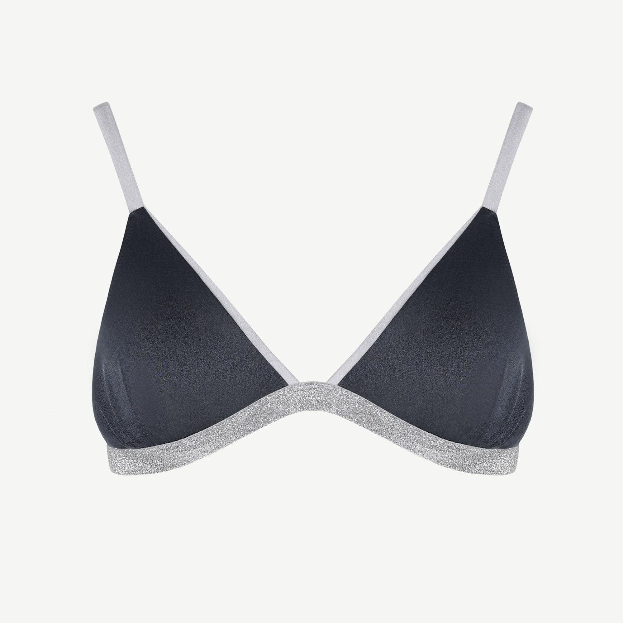 YARGICI Şerit Detaylı Bikini Üst