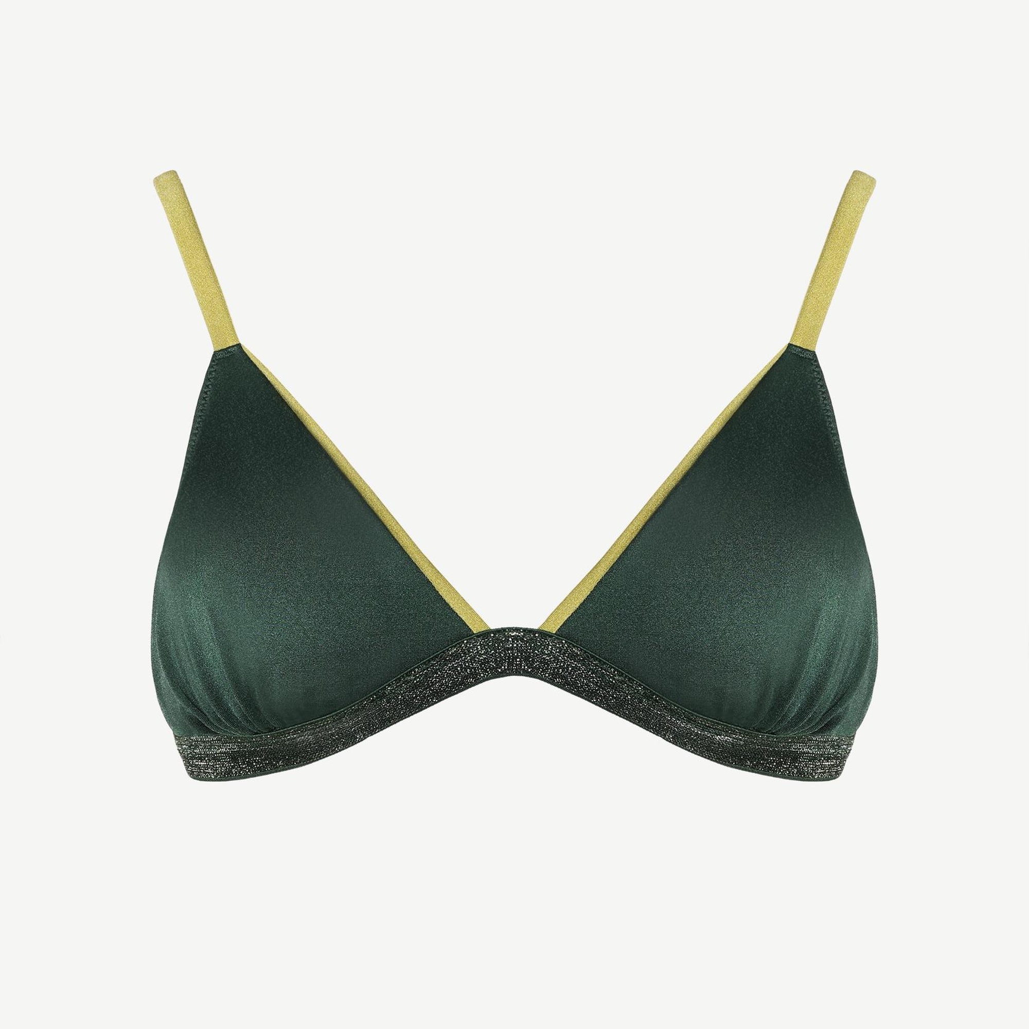 YARGICI Şerit Detaylı Bikini Üst