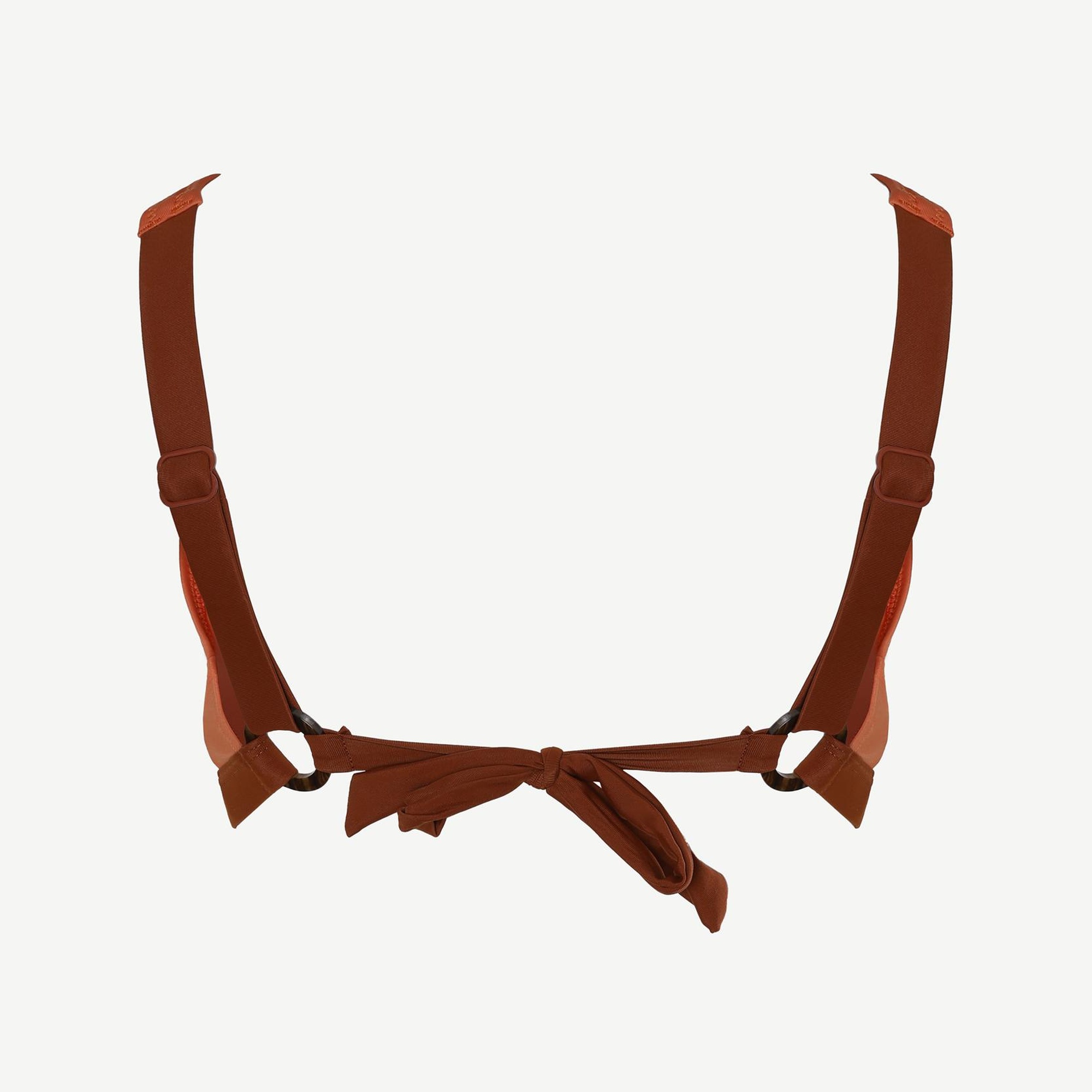 YARGICI Kontrast Detaylı Geniş Üçgen Bikini Üstü