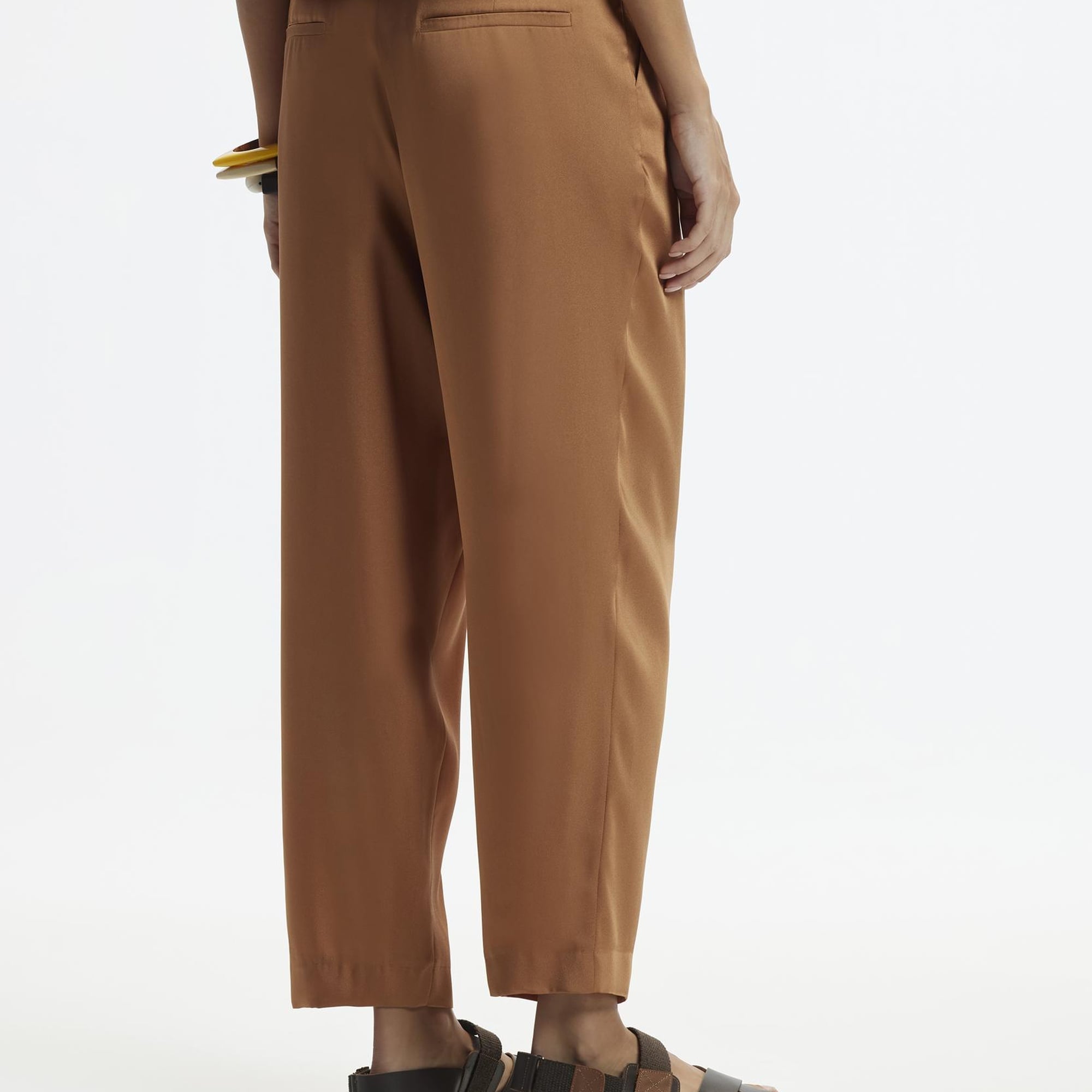 YARGICI Bol Kesim Cepli Bağlama Detaylı Pantolon