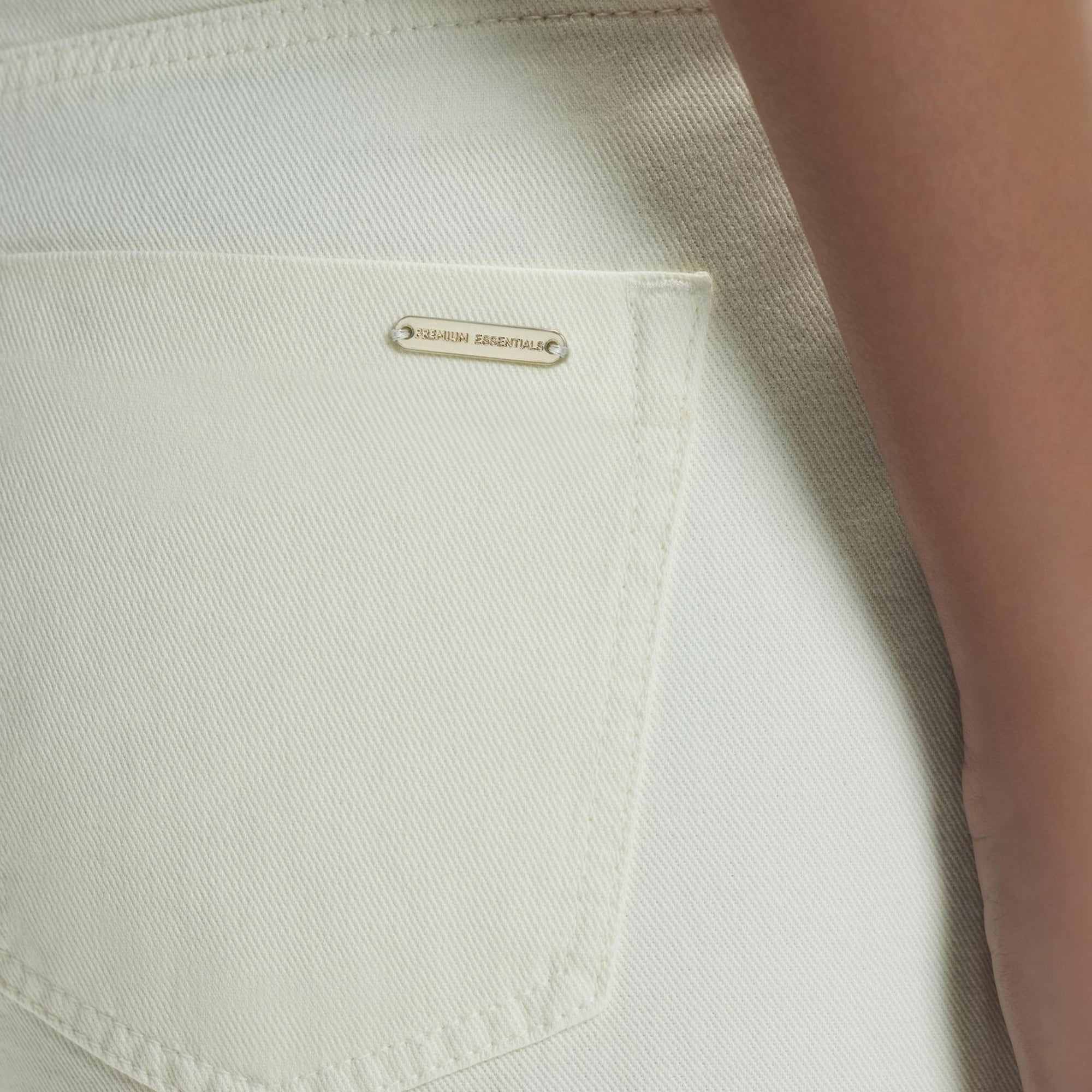 YARGICI Düz Paça Denim Pantolon