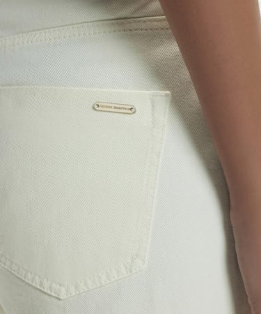  YARGICI Düz Paça Denim Pantolon