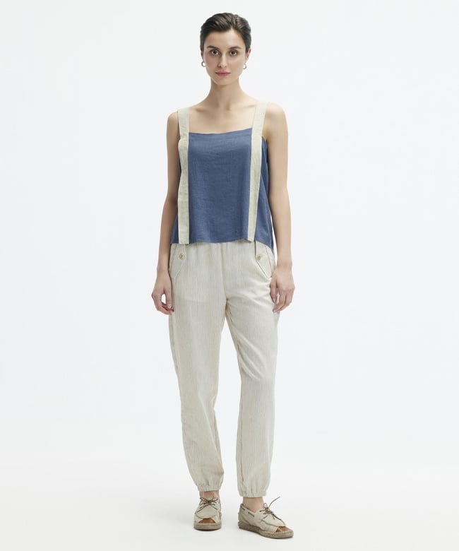  YARGICI Beli Ve Paçası Lastikli Pantolon