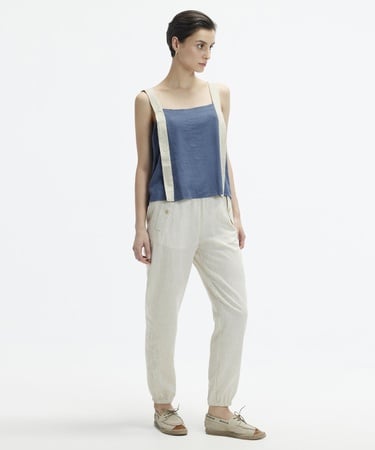  YARGICI Beli Ve Paçası Lastikli Pantolon