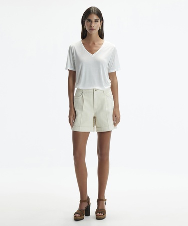  YARGICI Paça Kıvırmalı Bermuda