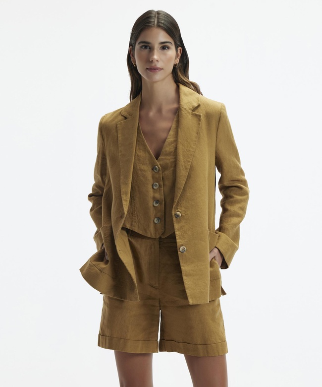  YARGICI Düz Kesim Uzun Bermuda