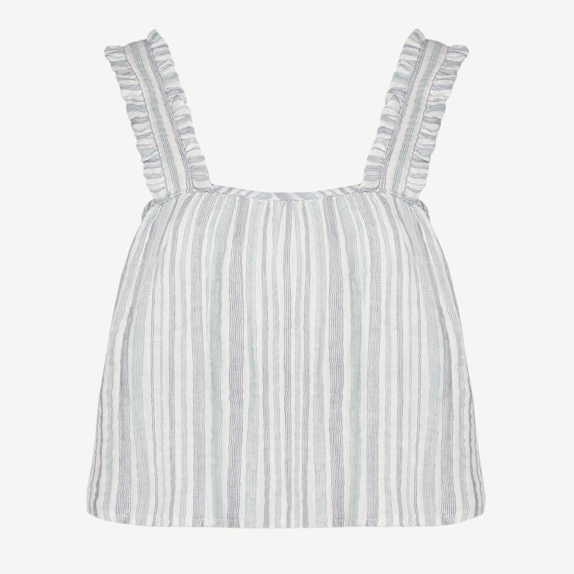 YARGICI Askılı Dökümlü Bluz