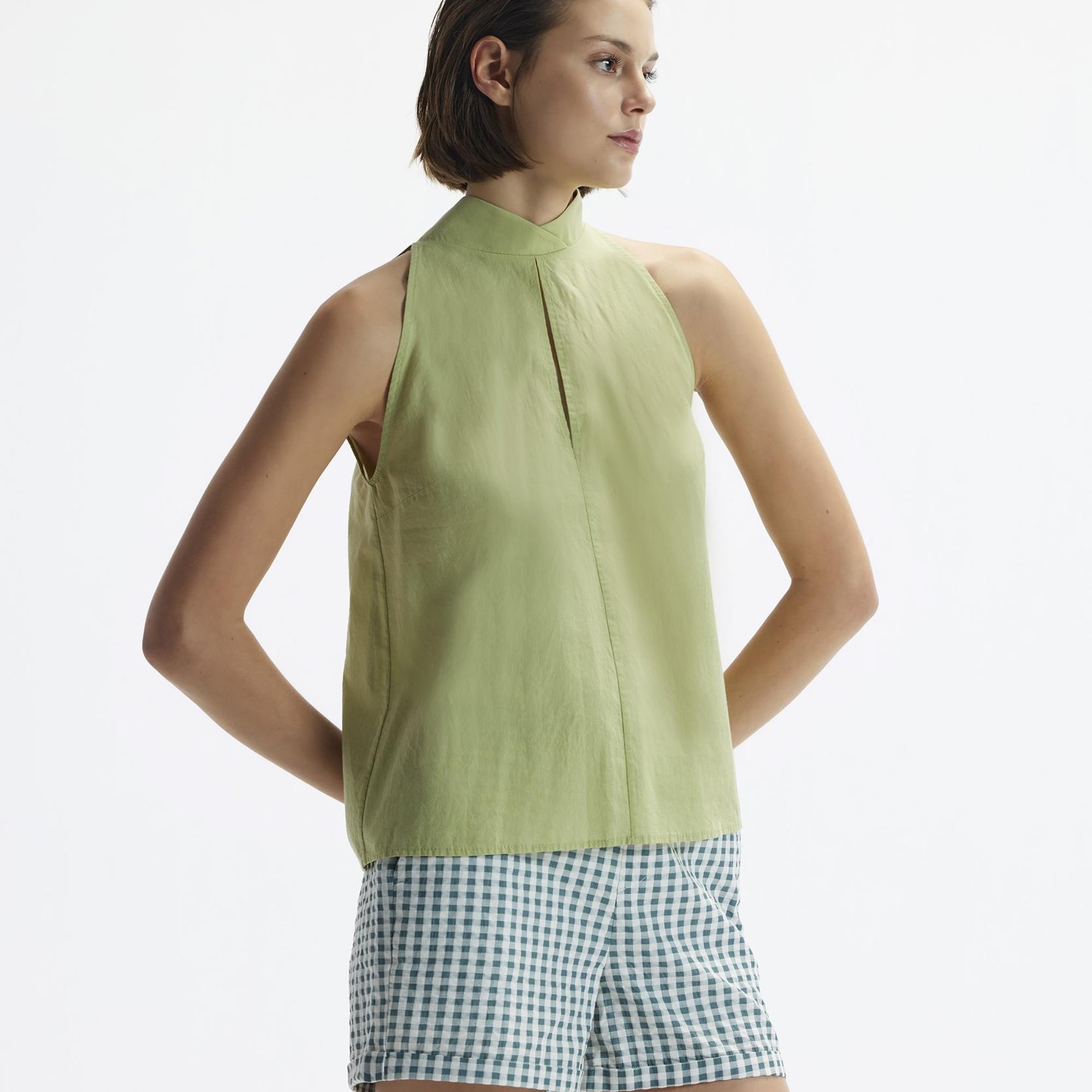 YARGICI Beli Lastikli Duble Paça Kısa Şort