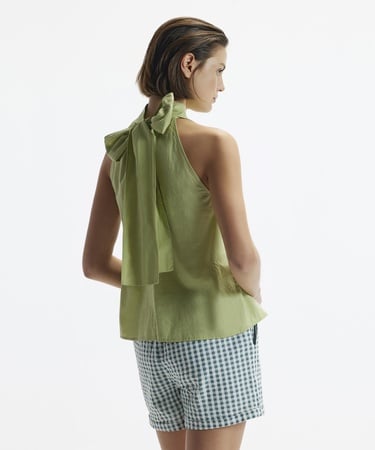  YARGICI Beli Lastikli Duble Paça Kısa Şort